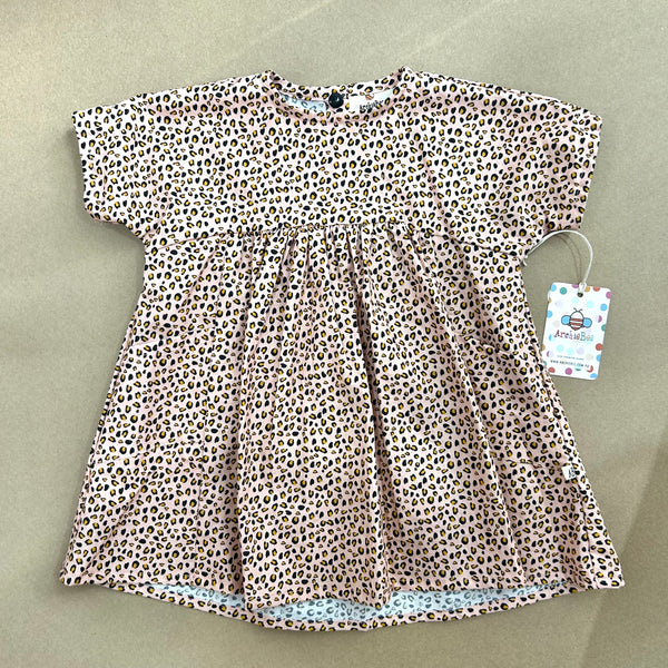 Zelda Tunic Frock in Leopard