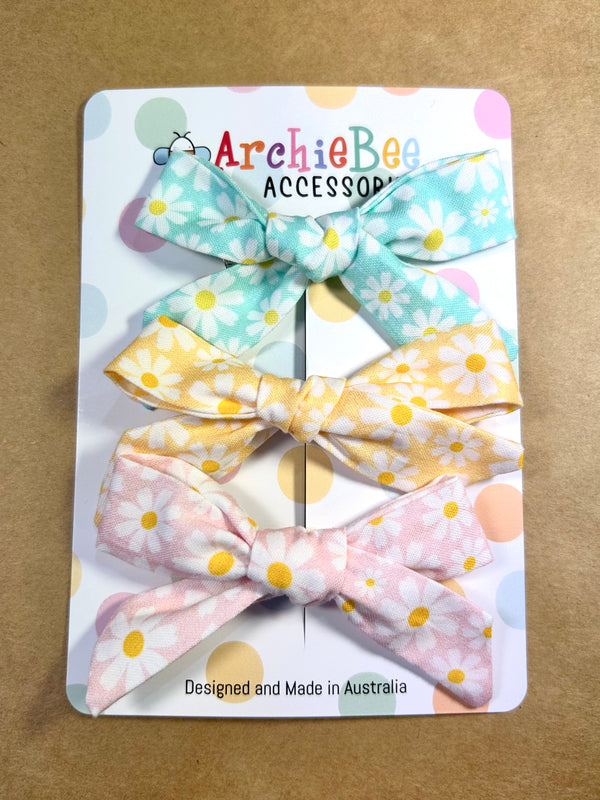 Spring Hair Clip Trio
