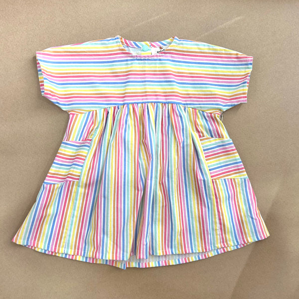 Zelda Tunic Frock in Rainbow