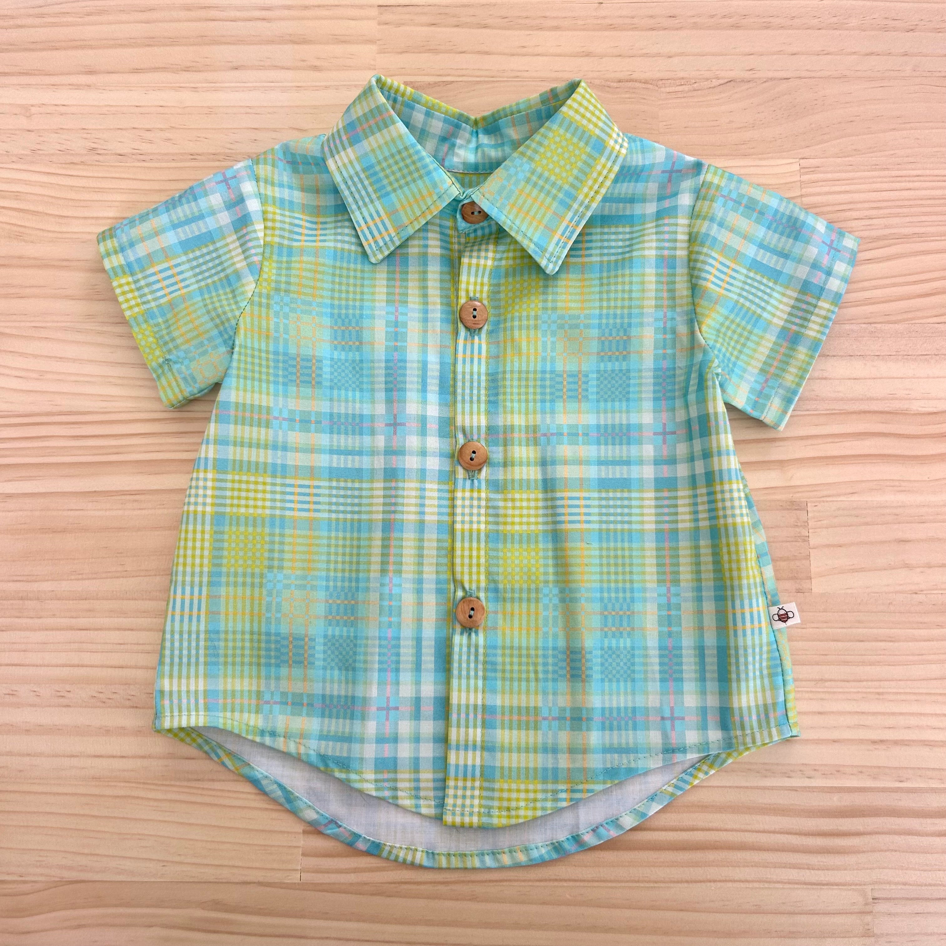 Arthur Shirt in Spring Plaid