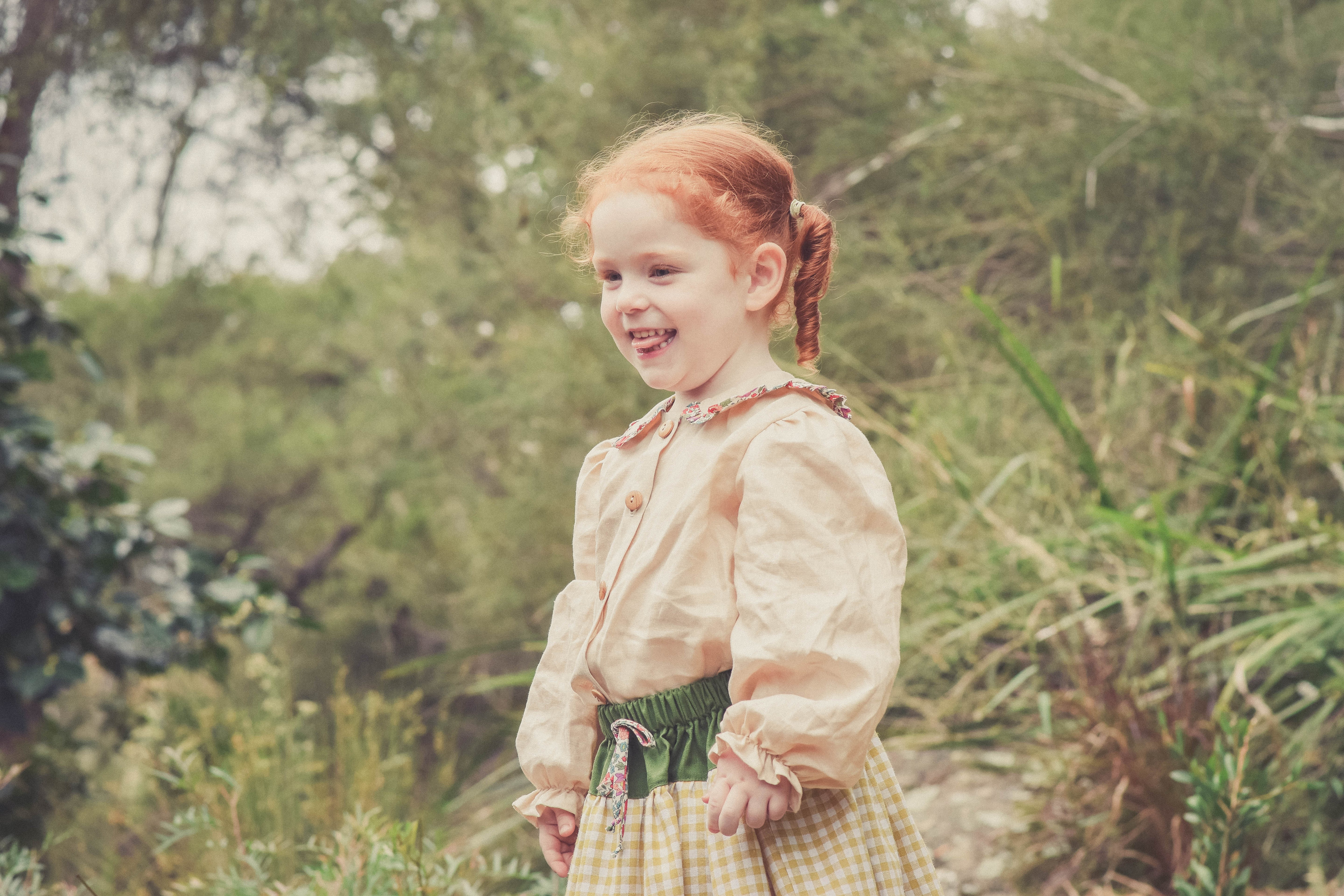 Cora Blouse in Natural