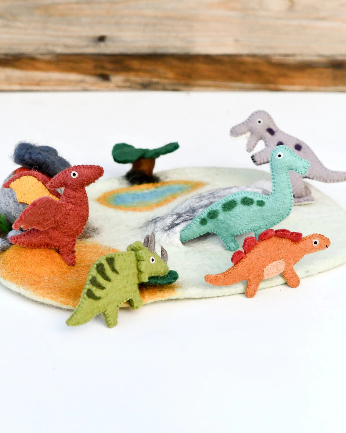 Finger Puppet Set - Dinosaurs