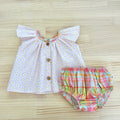 Meadow Baby Set in Blush Floral