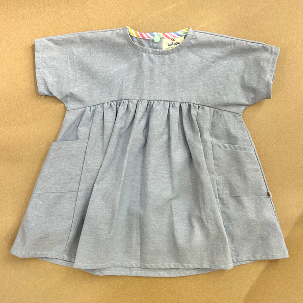 Zelda Tunic Frock in Bluebell