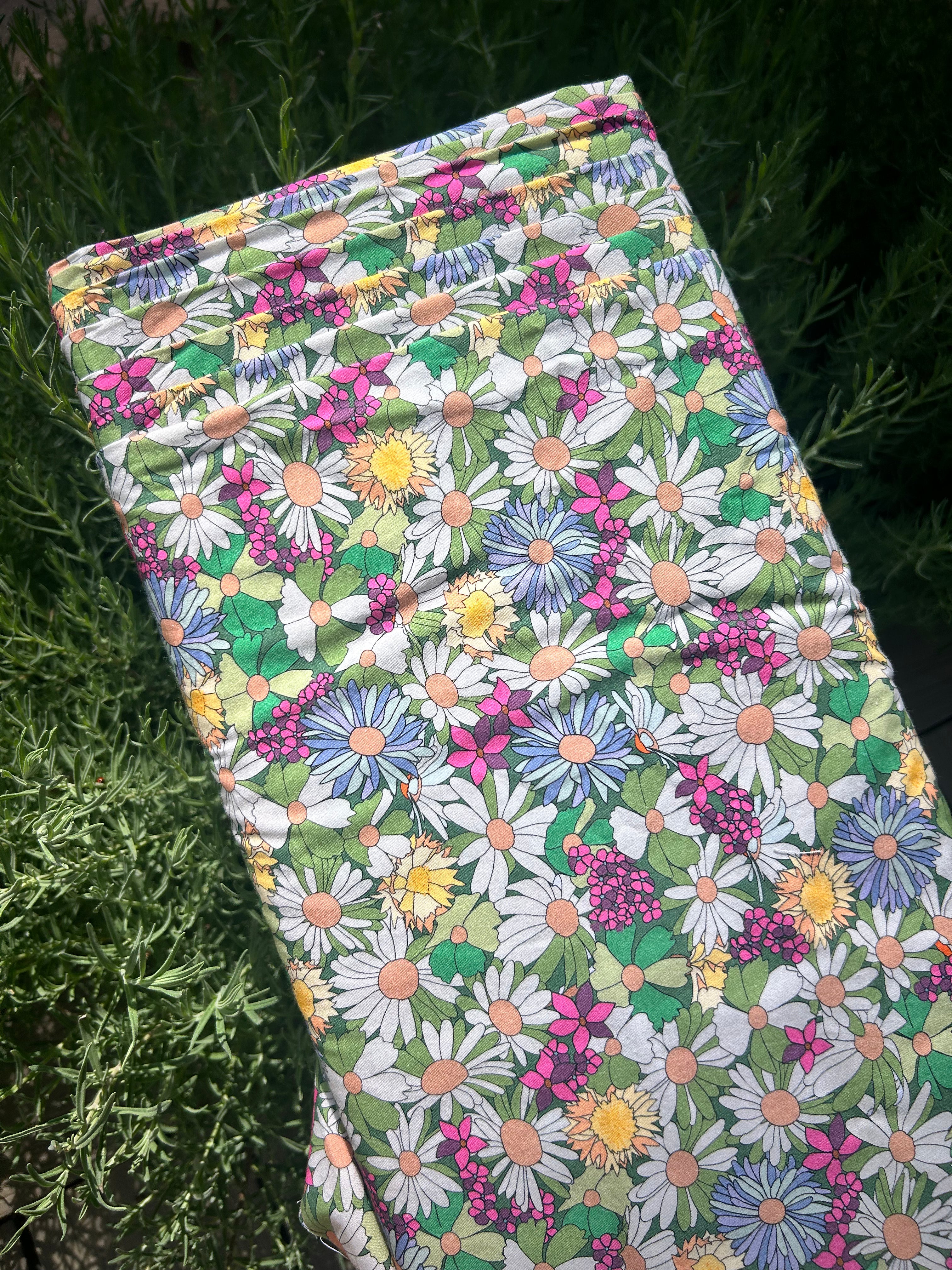 100% Organic Cotton - Green Garden