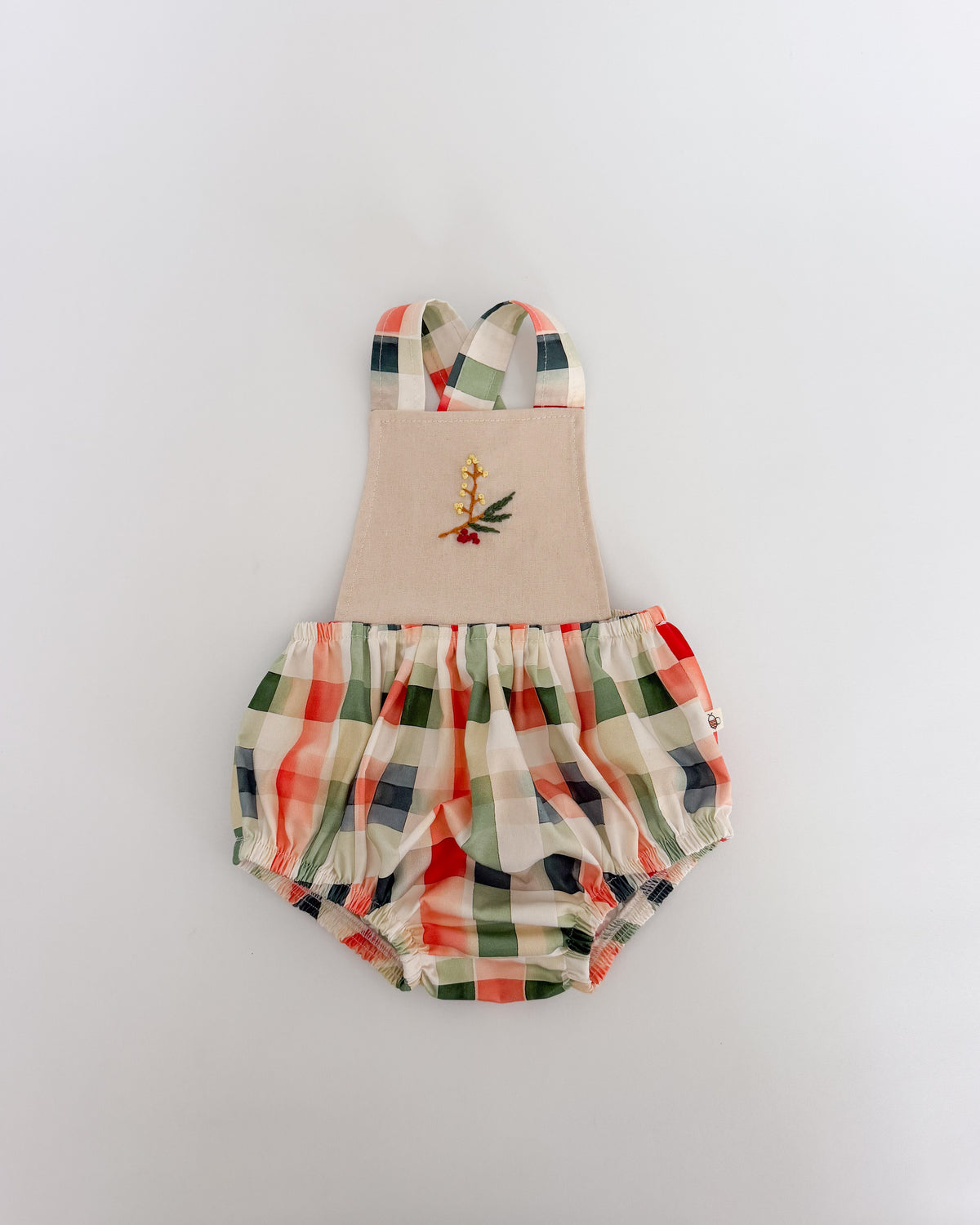 First Christmas Romper
