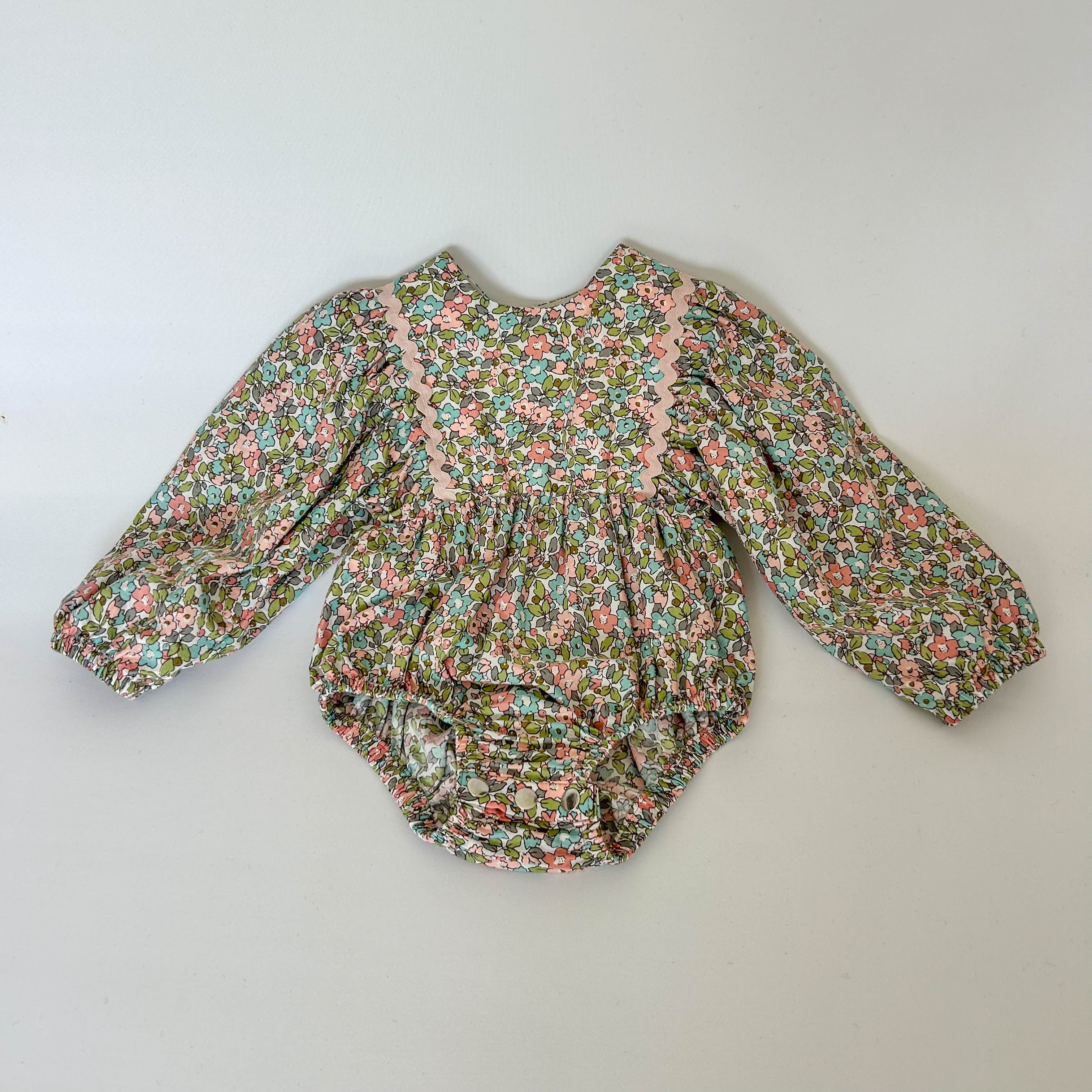 Maeve Romper in Soft Floral