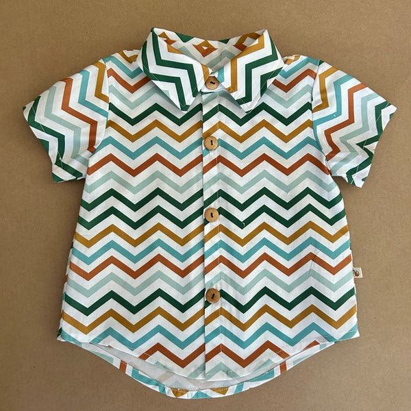 Archie Shirt in Chevron