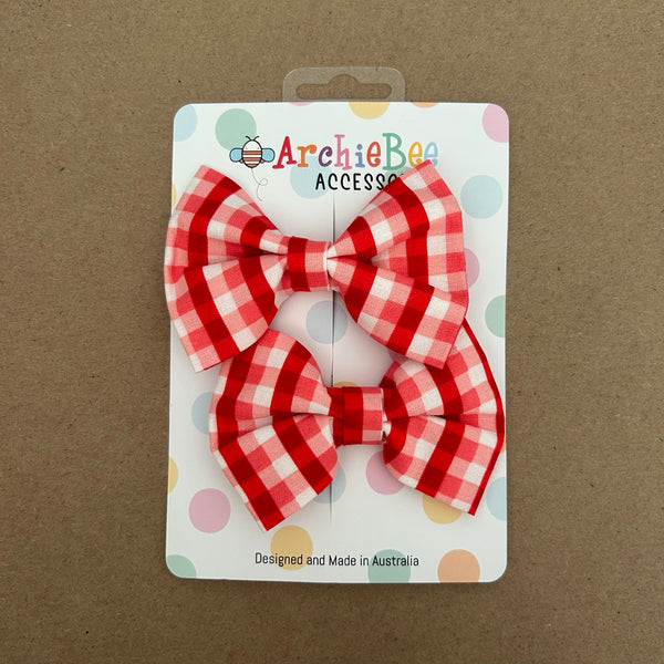 Twin-Pack Bow Clips (Multiple Options)