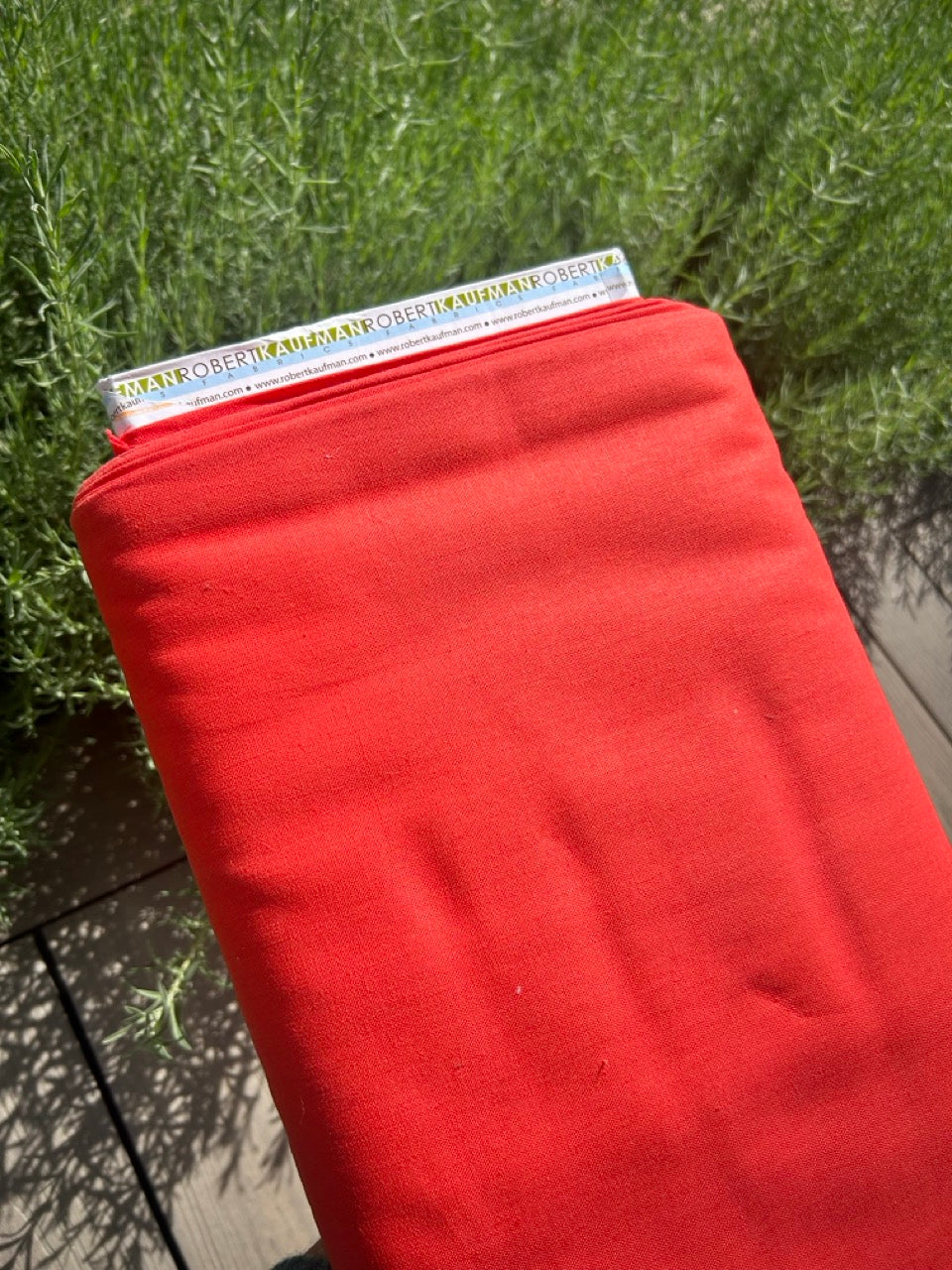 Linen/Cotton Blend Robert Kaufman Fabric