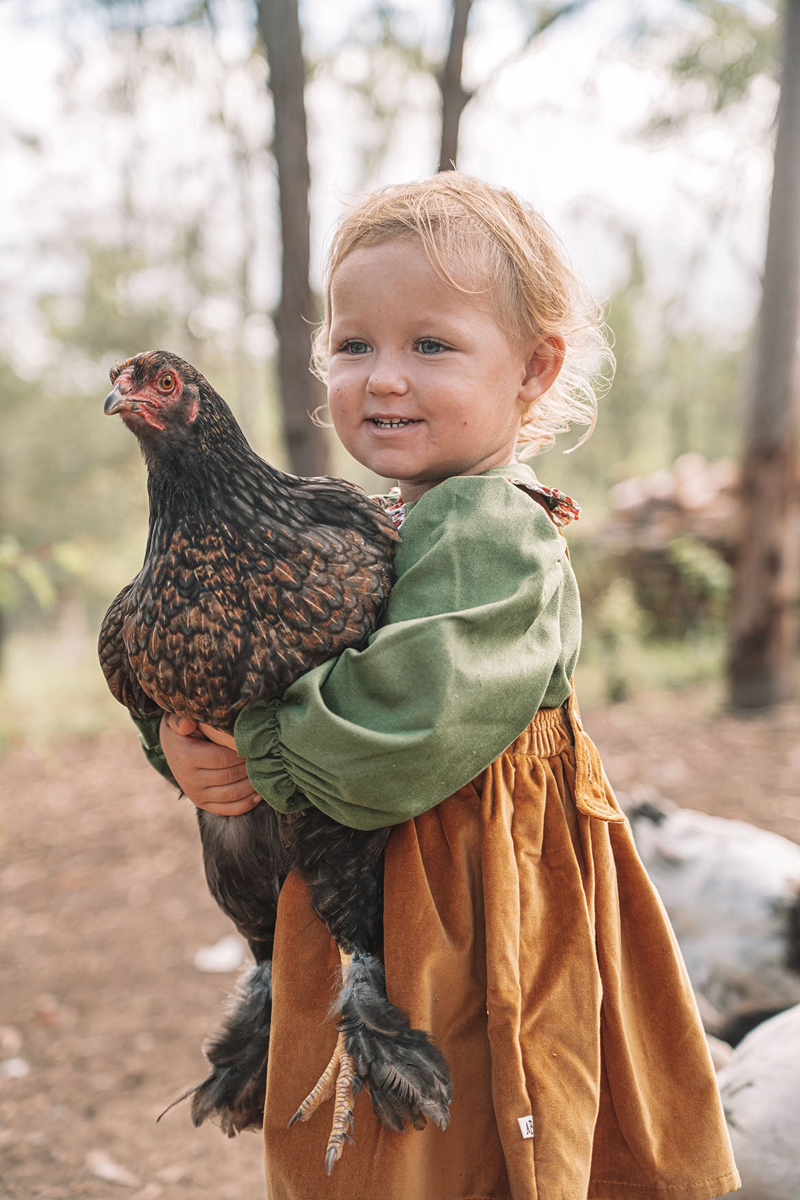 Cora Blouse in Eucalyptus