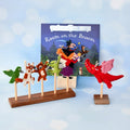 Room on the Broom Finger Puppet Set