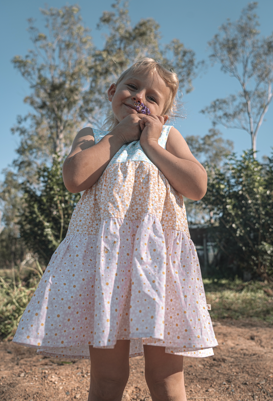 Clover Dress in Spring Floral