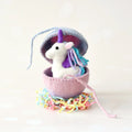 Felt Surprise Egg - Unicorn