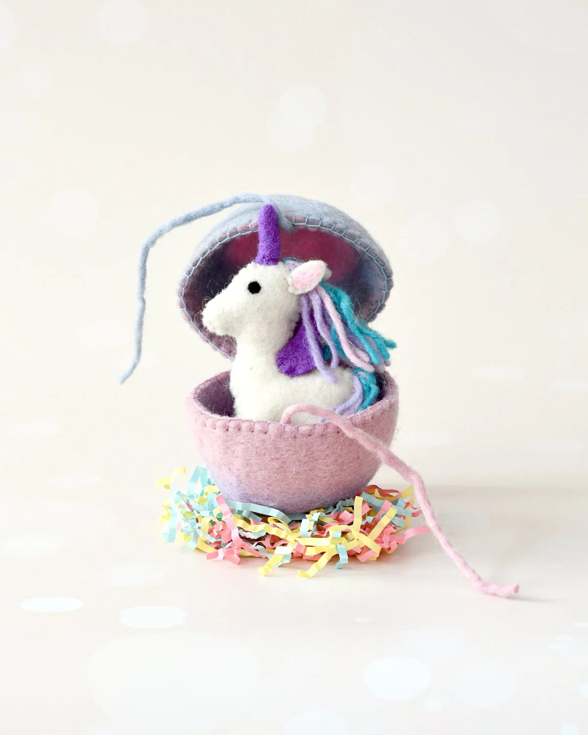 Felt Surprise Egg - Unicorn