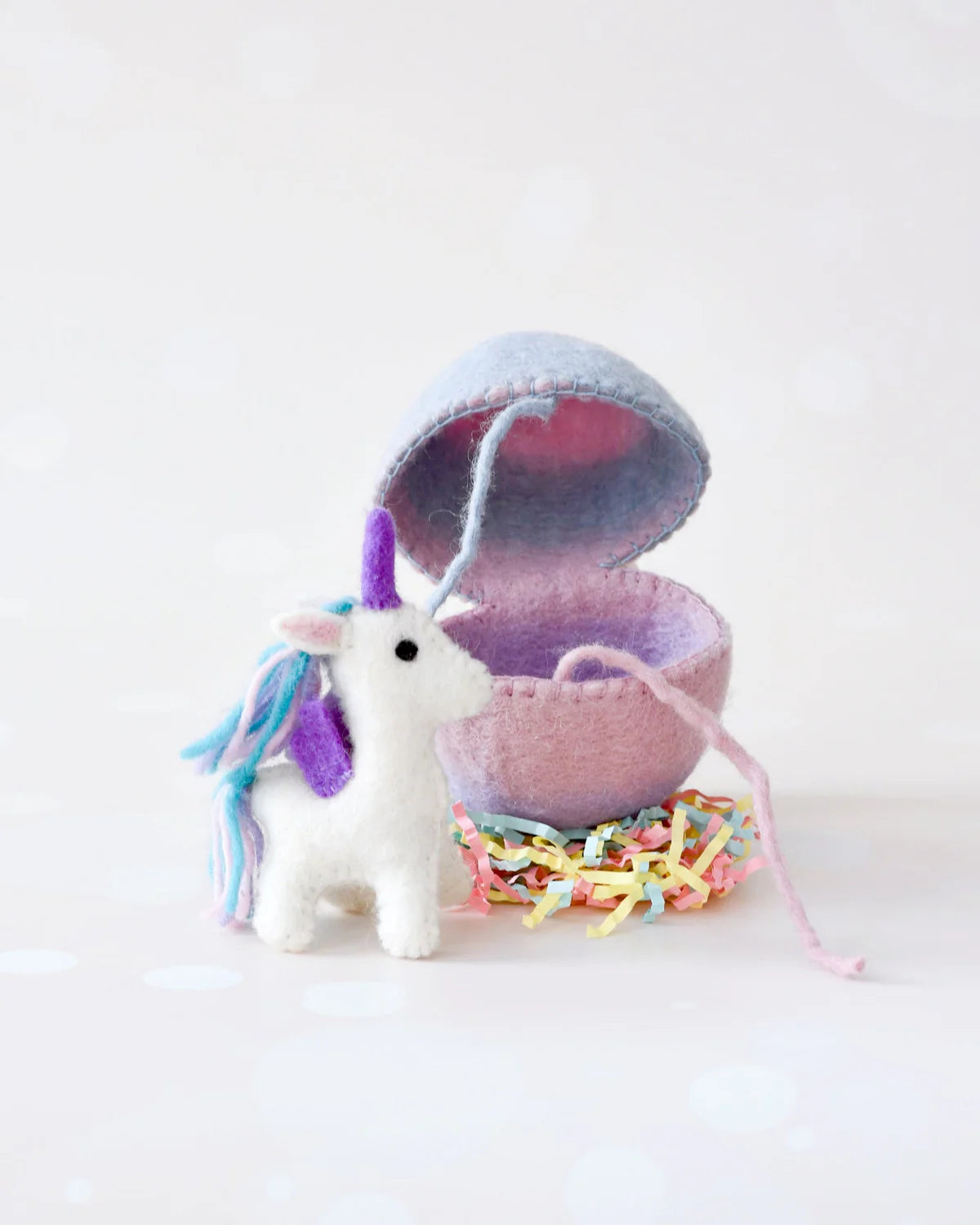 Felt Surprise Egg - Unicorn