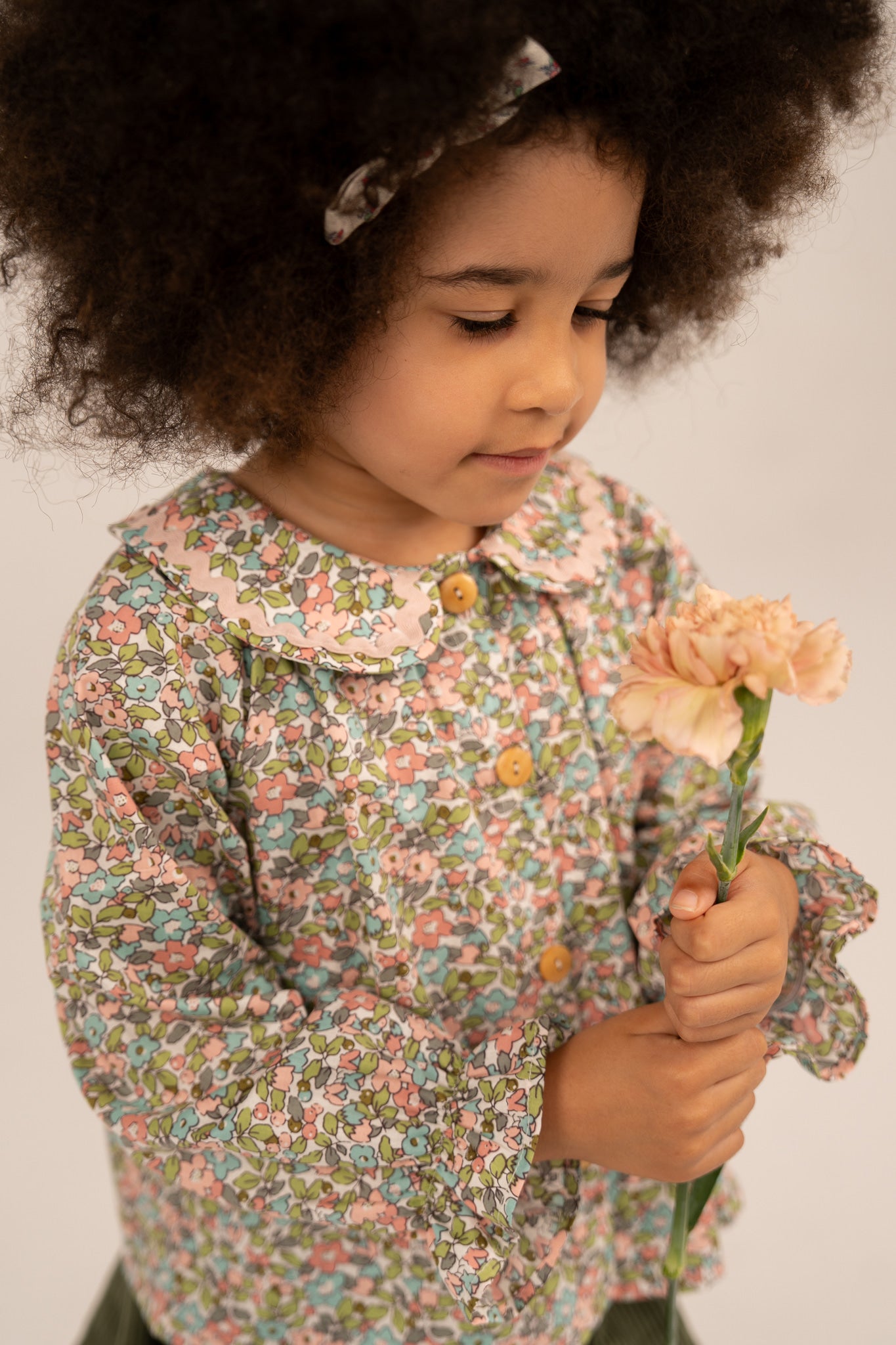 Maggie Blouse in Soft Floral