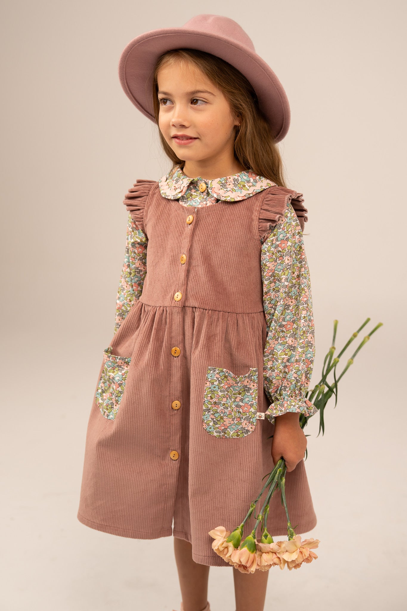 Iris Corduroy Dress