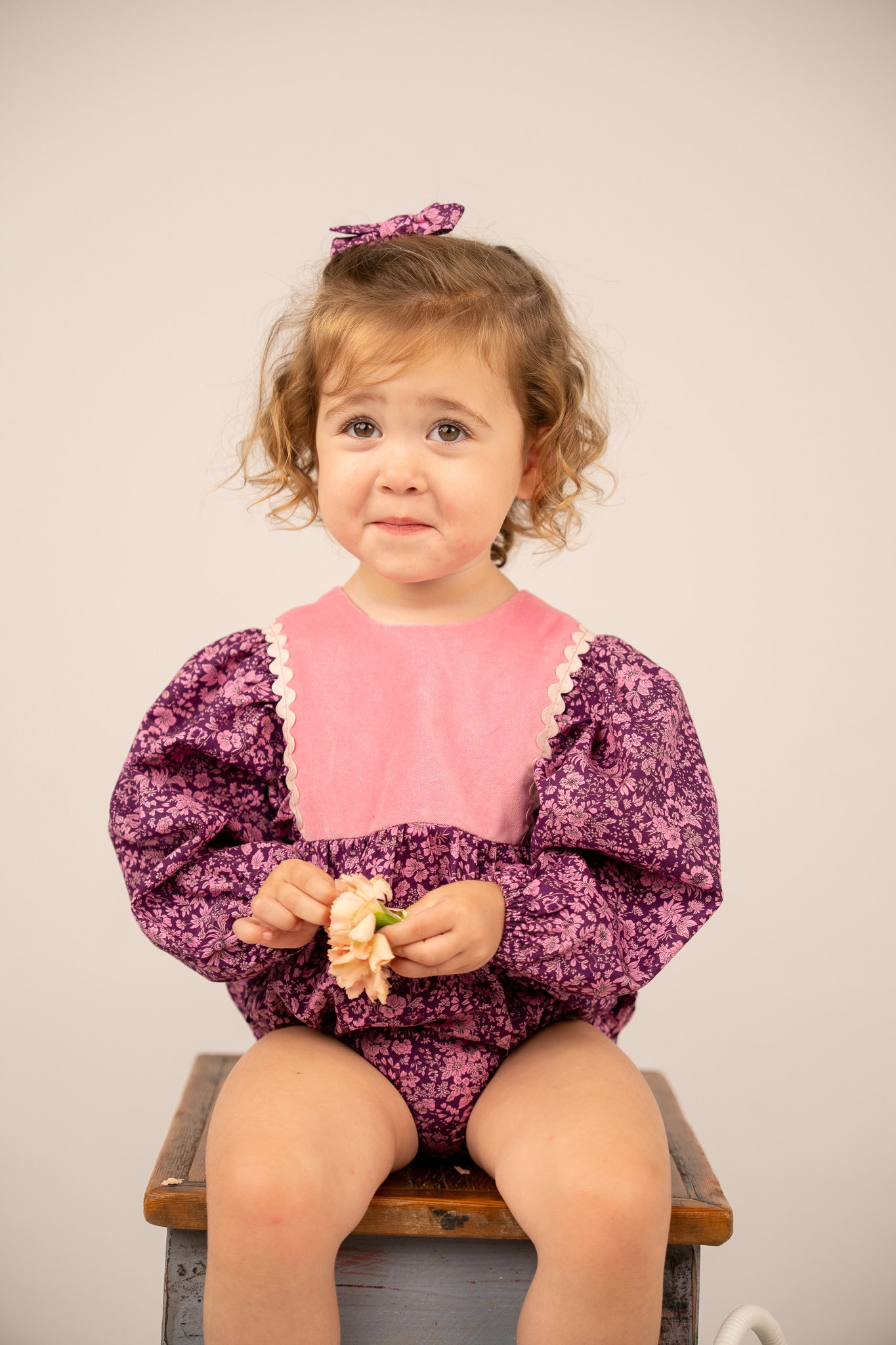 Maeve Romper in Berry