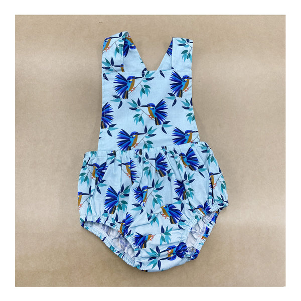 Baby Romper in Kingfisher